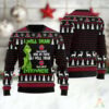 Grinch I Will Drink Bacardi Wine Everywhere Ugly Christmas Sweater