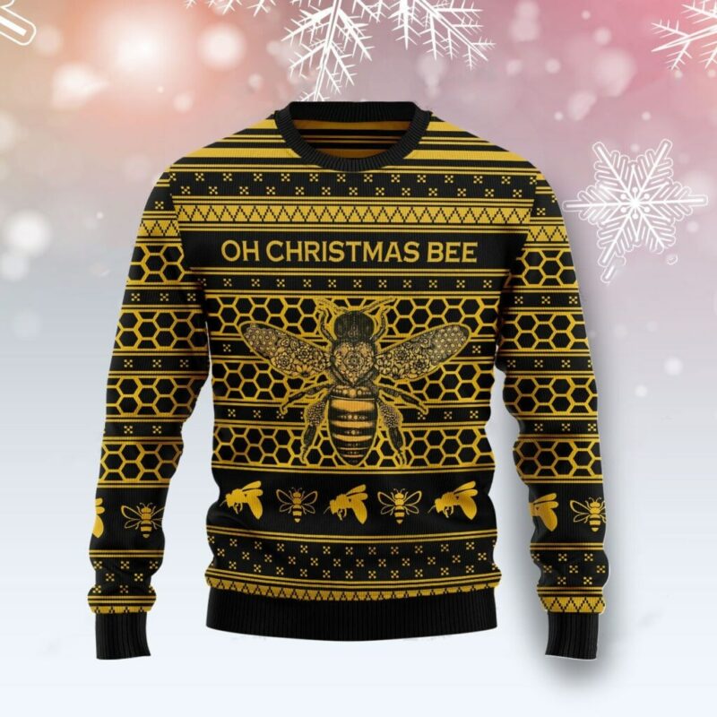 Oh Christmas Bee Ugly Christmas Sweater