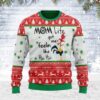 Rooster Mom Life Got Me Feelin Like Hei Hei Ugly Christmas Sweater