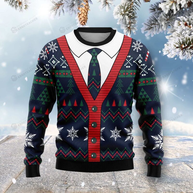 Cardigan Ugly Christmas Sweater