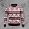 Red Elephant Mandala Ugly Christmas Sweater, Christmas Sweater, Ugly Sweater, Funny Xmas Sweaters