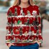 Maltipoo Snow Christmas Premium Sweater