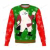 Santa Offensive Meme Ugly Sweater