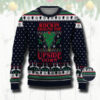 Rocking Around The Upside Down Ugly Christmas Sweater Knitted Sweater