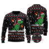 Funny Tree Rex Ugly Christmas Sweater, Dinosaur T-Rex Xmas Sweater, Dino Sweater For Men Women Kid, Merry T-Rexmas Holiday Sweater