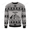 Alien Ancient Pyramid Ugly Christmas Sweater