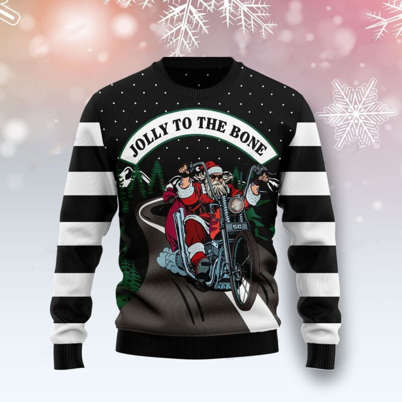 Jolly To The Bone - Ugly Christmas Sweater