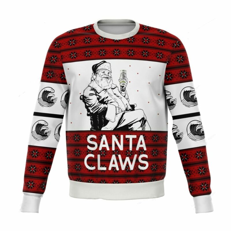 Santa Claws Holiday Ugly Christmas Sweater