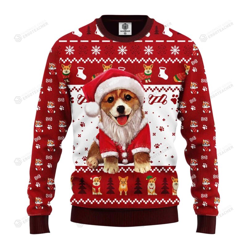 Corgi Noel Cute Christmas Ugly christmas Sweater For Men & Women