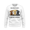 Dogs Make Me Happy Humans Make My Head Hurt Funny Gift Ugly Sweater