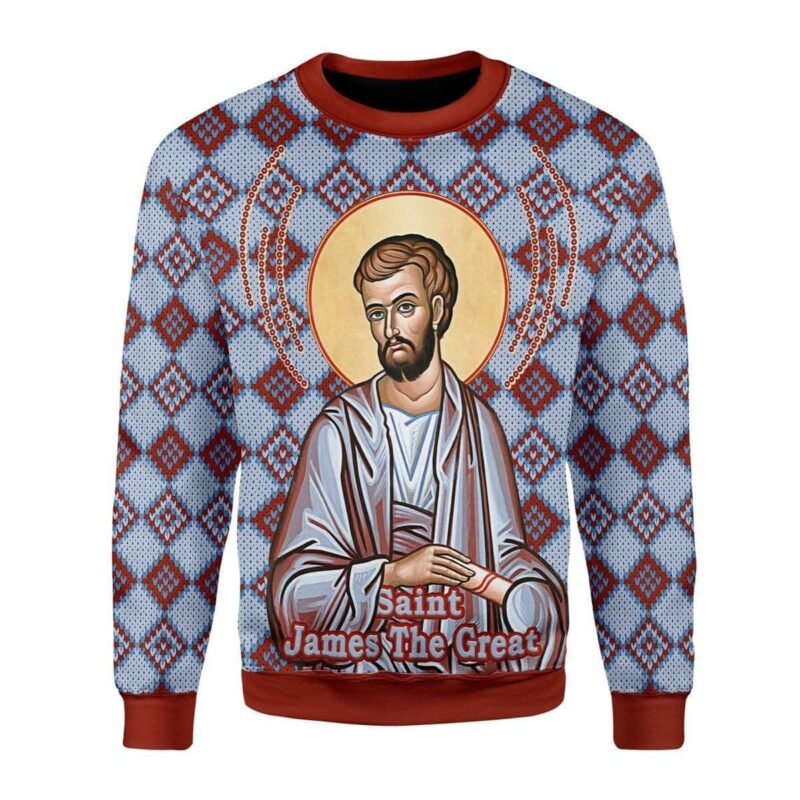 Sain't James The Great Ugly Christmas Sweater