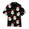 Santa Holly Snow Flakes Joyful Christmas Pattern Aloha Hawaiian Shirts WT7496