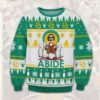 The Big Lebowski Abide Ugly Sweater