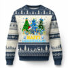 Christmas Hanukkah Ugly Christmas Sweater Merry Christmukkah Jewish Christmas Trees Chanukah TS02