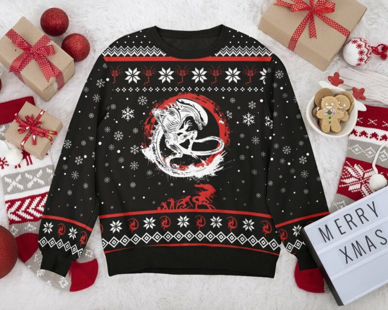 Xenomorph Alien Ugly Sweater