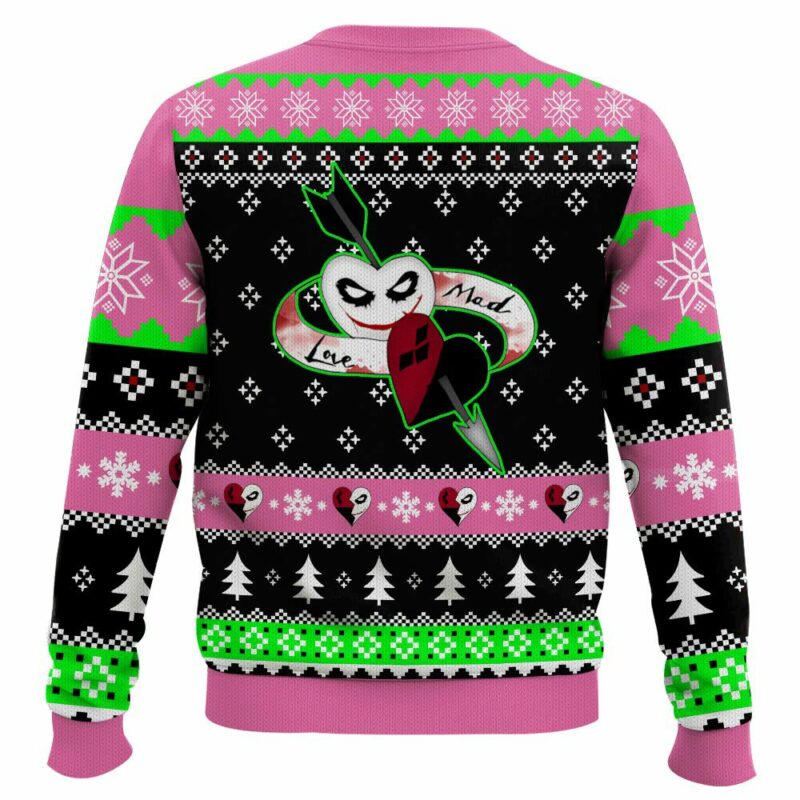 He Said He Would! Die For Me Harley Quinn Ugly Sweater