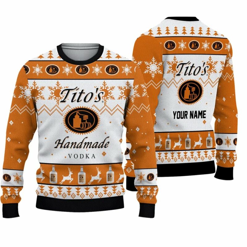 Tito's Handmade Vodka Ugly Sweater