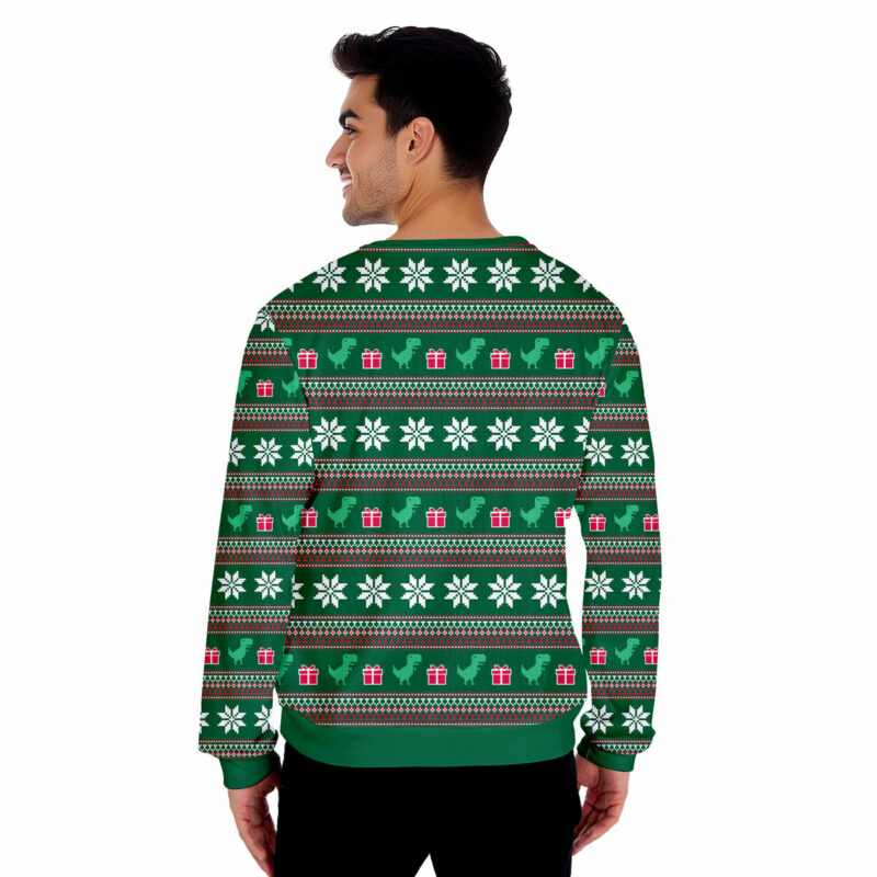 Dinasour Funny Ugly Christmas Sweater