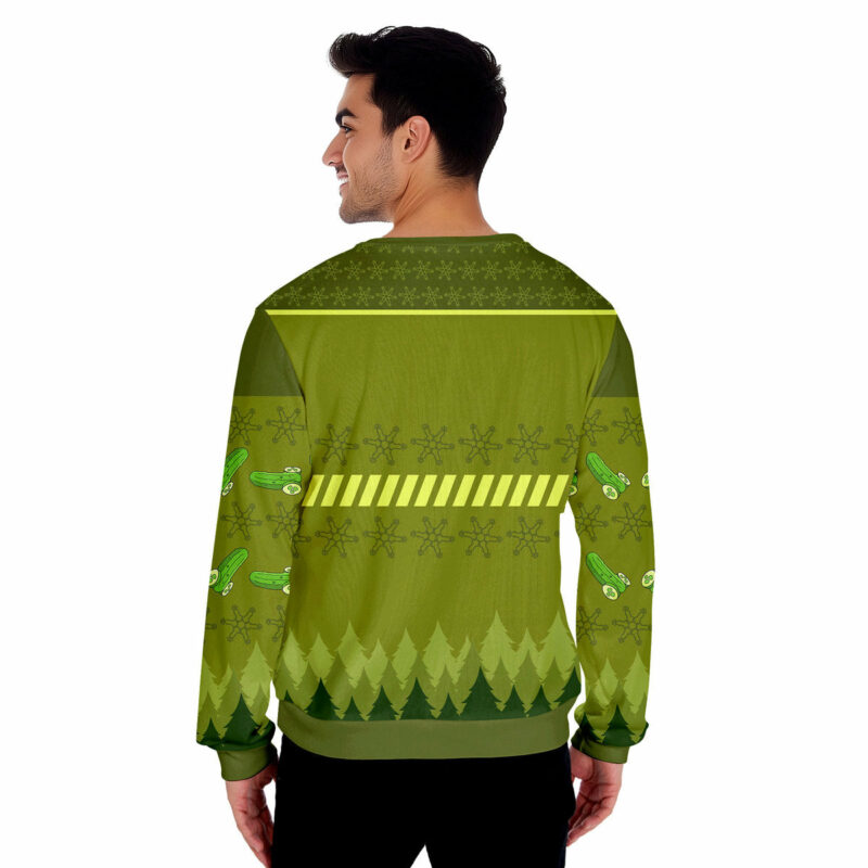 Tickle My Pickle Funny Ugly Christmas Sweater