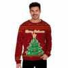 Merry Dickmass Tree Funny Ugly Christmas Sweater