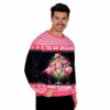 Flamingo Tis The Season Merry Flocking Funny Ugly Christmas Sweater