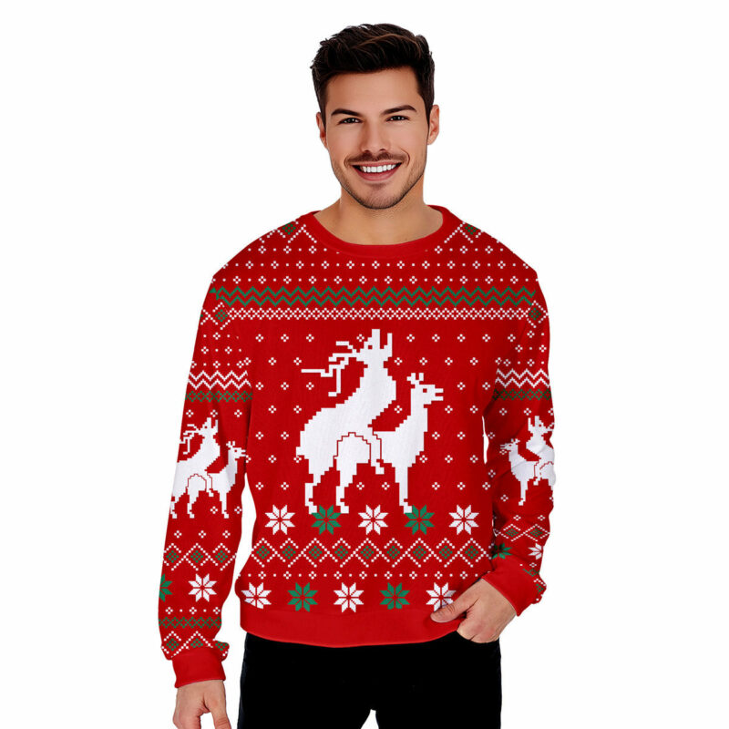 Raindeers Love Funny Ugly Christmas Sweater