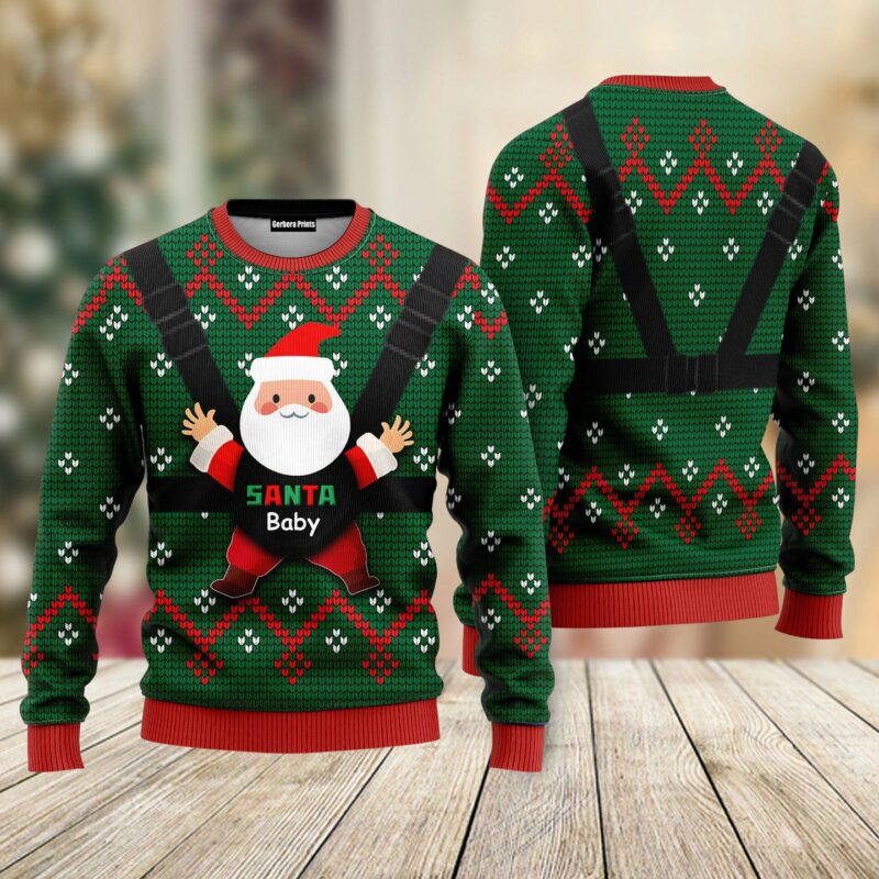 Santa Baby Ugly Christmas Sweater