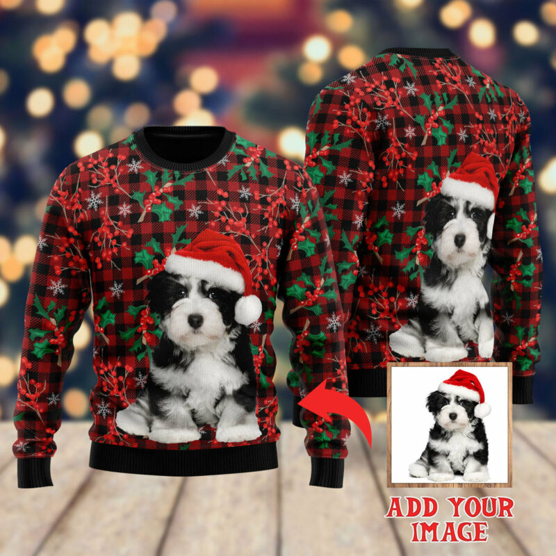 Custom Dog For Christmas Custom Christmas Sweater