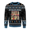 All I Want For Christmas Black Funny Ugly Christmas Sweater