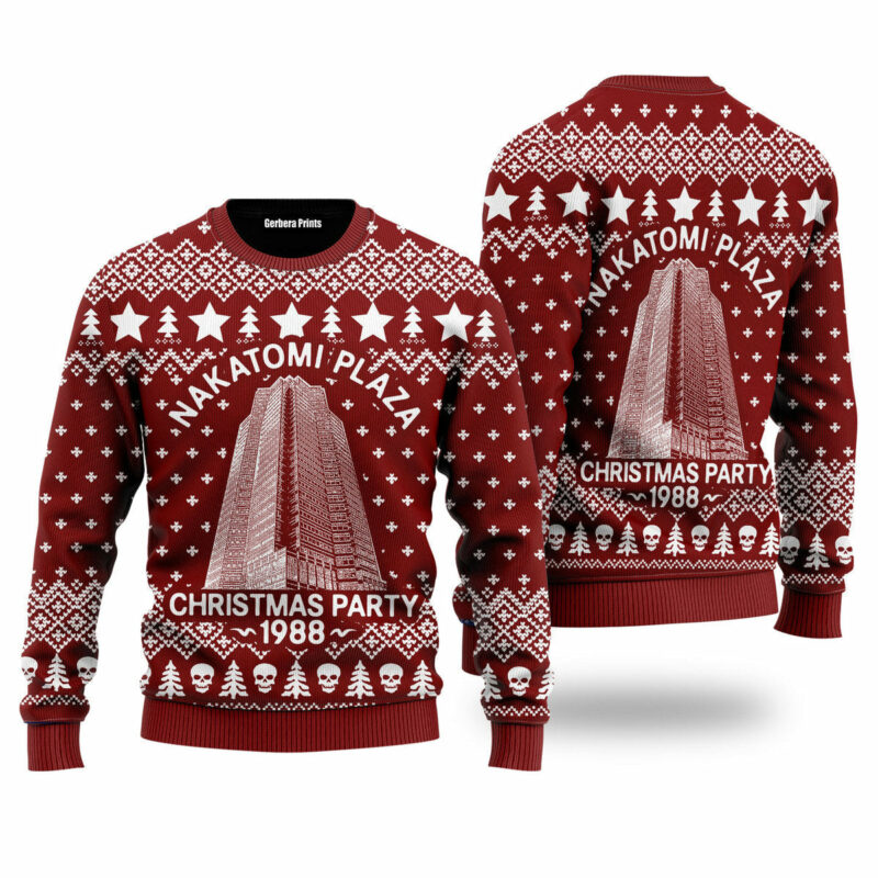 Nakatomi Plaza Ugly Christmas Sweater