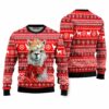 Festive Llama Xmas Ugly Christmas Sweater