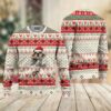 English Bulldog Scratch Ugly Christmas Sweater