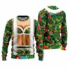 Christmas Funny Faux Bra Suit Funny Ugly Christmas Sweater