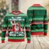 Black Santa Funny Ugly Christmas Sweater