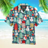 Sweet Winter Christmas Snowmen Pattern Hawaiian Shirt WH1044