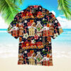 Christmas Train Sweet Holiday Pattern Aloha Hawaiian Shirts WH1037