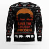 Save The Chubby Unicorn Ugly Christmas Sweater