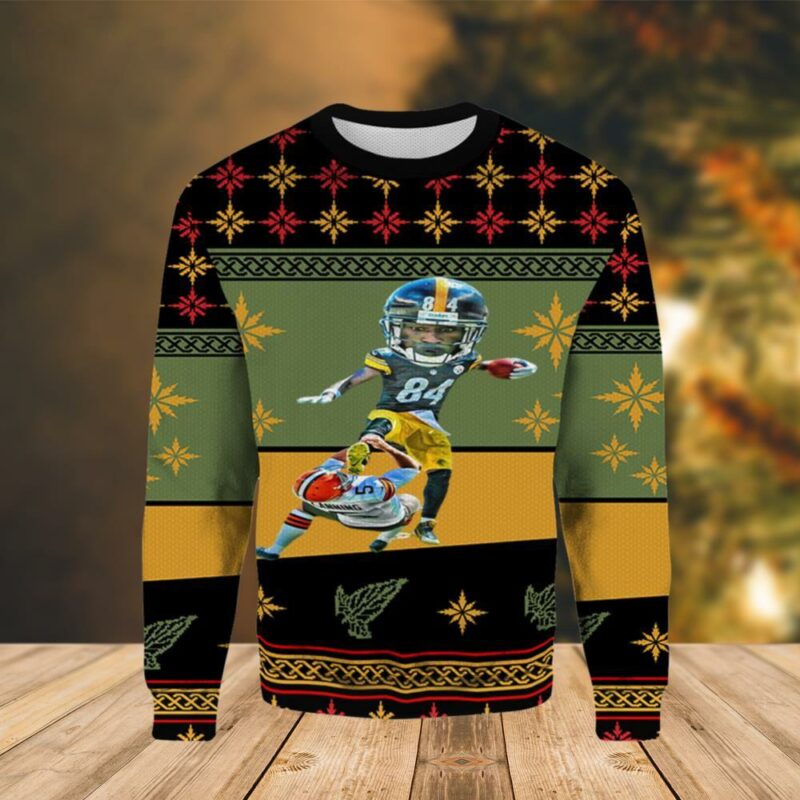 Antonio Brown Tampa Bay Buccaneers Christmas Awesome Ugly Sweater - Narides