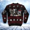 Atlanta Falcons Christmas Darth Vader Boba Fett Stormtrooper Christmas Ugly Sweater - Narides