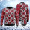 Atlanta Falcons Logo Checkered Flannel Christmas Christmas Ugly Sweater - Narides