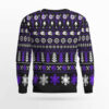 Braaap Moto Ugly Christmas Sweater (Purple Version)