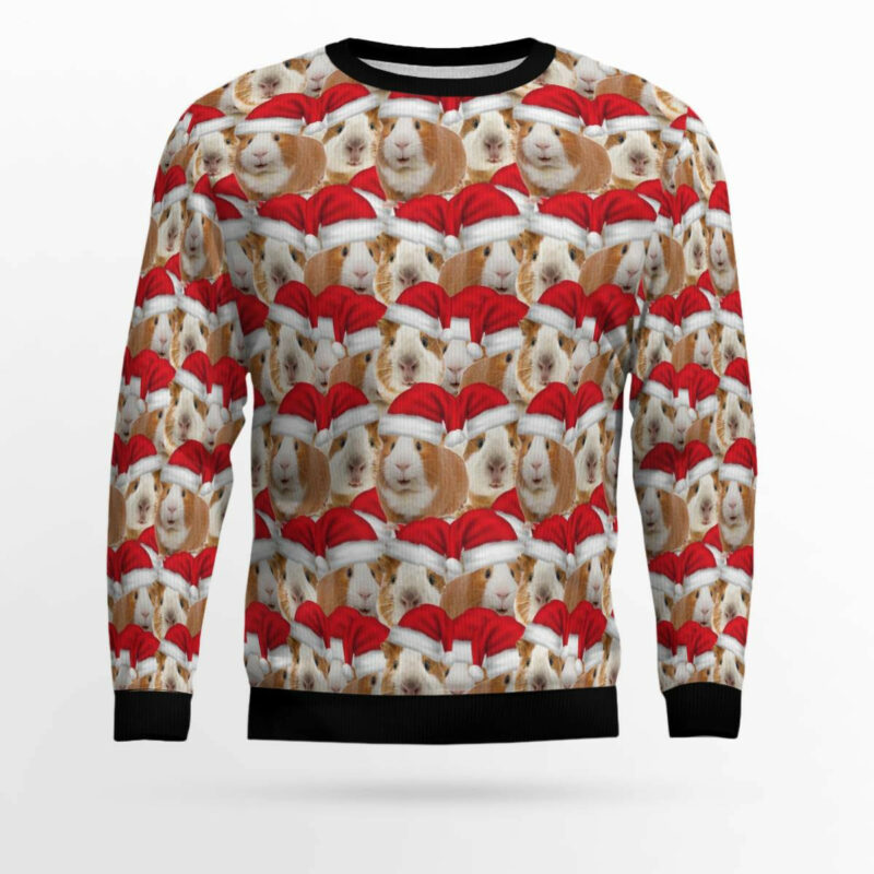 Guinea Pig Group Awesome Ugly Christmas Sweater