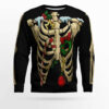 Skeleton Christmas Awesome Ugly Christmas Sweater