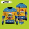 Baby Yoda Los Angeles Chargers Green Bay Packers Christmas 1 Limited Ugly Sweater - Narides