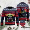 Baby Yoda Love New England Patriots Christmas Limited Ugly Sweater - Narides