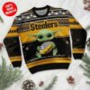 Baby Yoda Pittsburgh Steelers Christmas Ugly Sweater - Narides