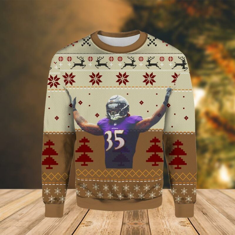 Baltimore Ravens Funny Team Limited Ugly Sweater - Narides