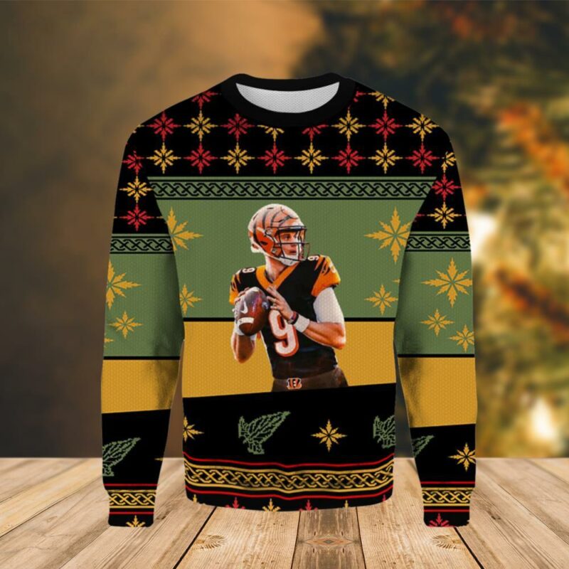 Bengals Joe Burrow Limited Ugly Sweater - Narides