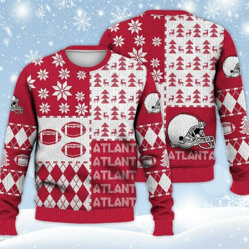 Best 2024 Atlanta Falcons Christmas Limited Ugly Sweater - Narides