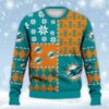 Best 2024 Miami Dolphins Christmas Ugly Sweater - Narides